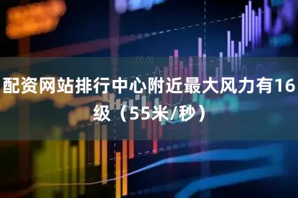配资网站排行中心附近最大风力有16级（55米/秒）