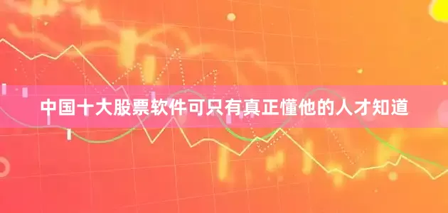中国十大股票软件可只有真正懂他的人才知道